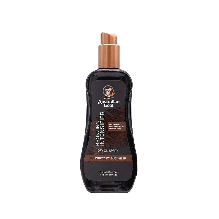 Australian Gold - Bronzing Intensifier - Dry Oil Spray - Colorboost Maximizer - Huile De Bronzage