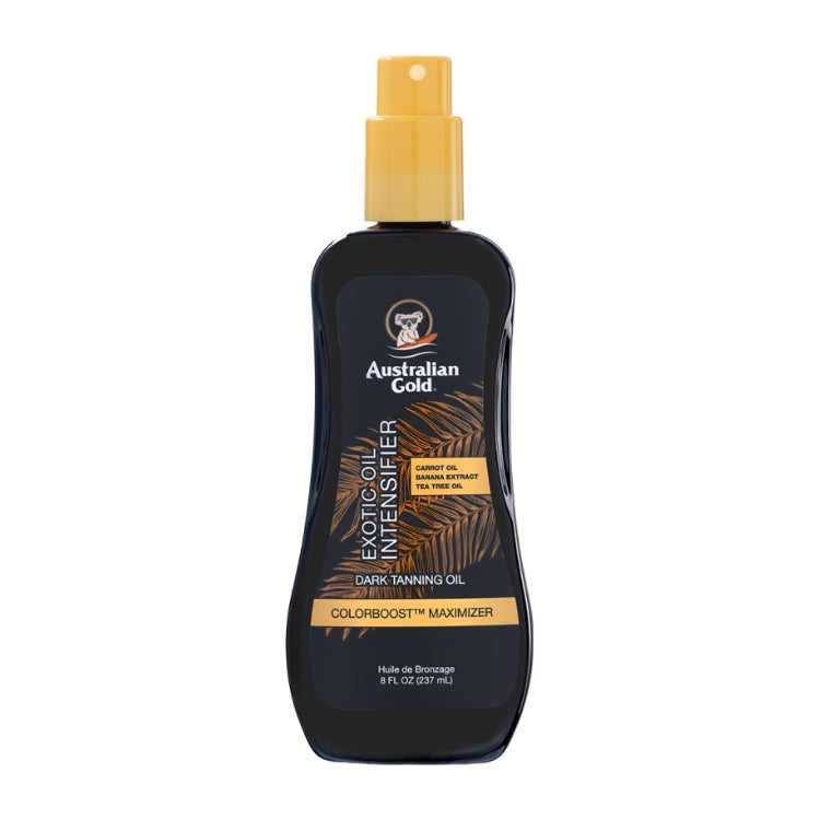 Australian Gold - Exotic Oil Intensifier - Dark Tanning Oil - Colorboost Maximizer - Huile De Bronzage