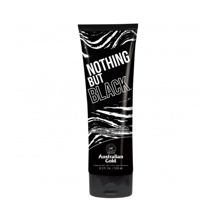 Australian Gold - Nothing But Black - Extreme Ultra Dark XXX Black Bronzer - Infused With Charcoal Tattoo Technology & Australian Ingredients