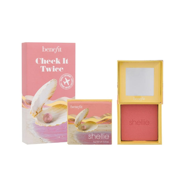 Benefit Cosmetics - Cheek It Twice - Shellie - Travel Exclusive - Format Voyage Exclusif