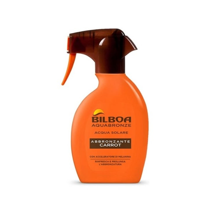 Bilboa - AcquaBronze - Acqua Solare - Abbronzante Carrot - Con Acceleratore Di Melanina - Rinfresca & Prolunga L'Abbronzatura