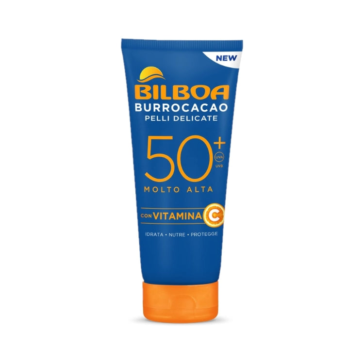 Bilboa - BurroCacao - Pelli Delicate - Con Vitamina C - Idrata Nutre Protegge - Crema