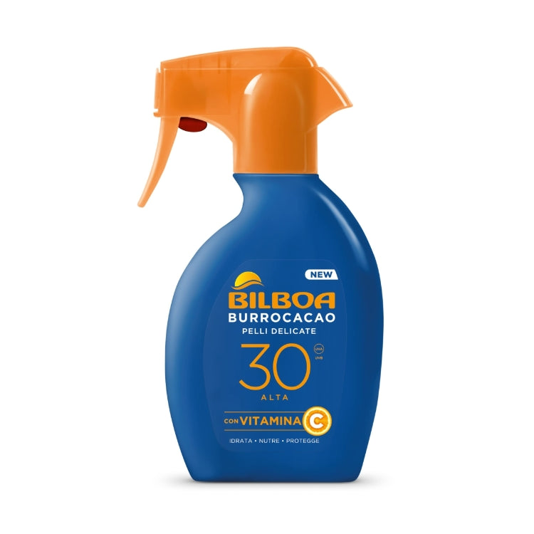 Bilboa - BurroCacao - Pelli Delicate - Con Vitamina C - Idrata Nutre Protegge - Spray