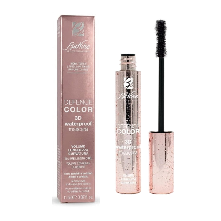 BioNike - Defence Color - 3D Waterproof Mascara - Volume Lunghezza Curvatura