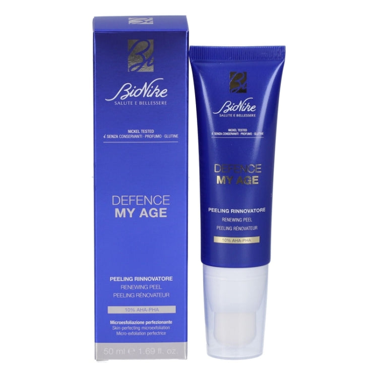 BioNike - Defence My Age - Peeling Rinnovatore - Renewing Peel - Peeling Rénovateur - 10% AHA-PHA