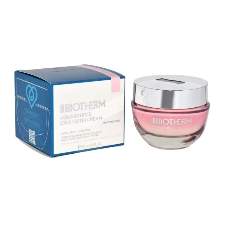 Biotherm - Aquasource - Cica Nutri Cream - Créme Riche Hydratante - Peau Sèche - Moisturizing Rich Cream - Dry Skin
