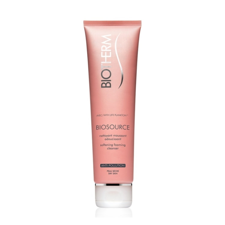 Biotherm - Biosource - Nettoyant Moussant Adoucissant - Softening Fooaming Cleanser - Anti-Pollution - Peau Sèche - Dry Skin