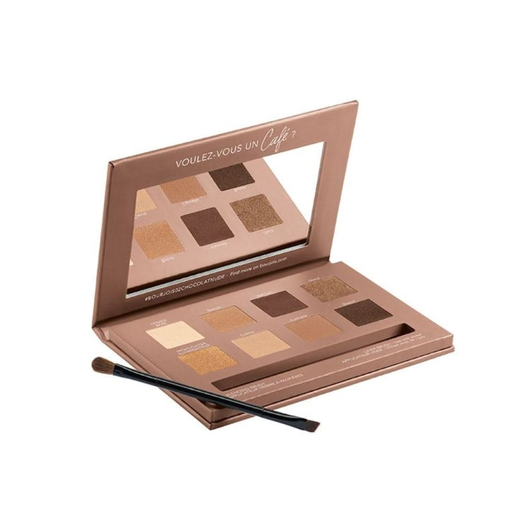 Bourjois - Rue Du Café - Chocolate Nude Edition - 4 In 1 Eye Palette - Palette Yeux 4 En 1