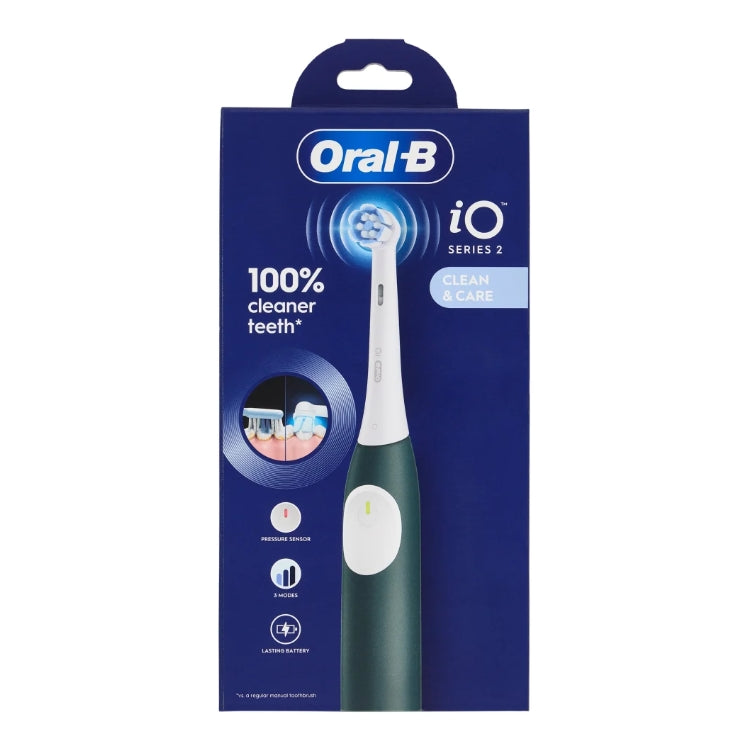 Braun - Oral-B - IO2 - Clean & Gentle - 100% More Plaque Removal - Even In Hard-To-Reah Areas