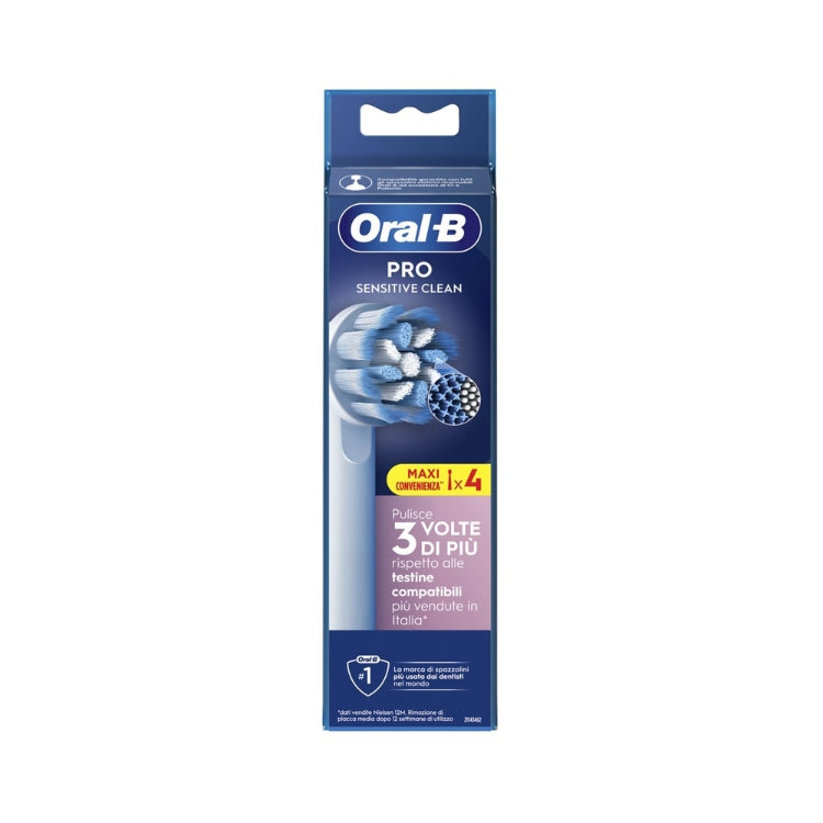 Braun - Oral-B - Pro Sensitive Clean - Testine Per Spazzolino Elettrico