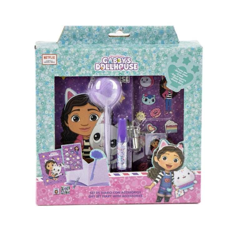 Cerdá - Dream Works - Chabby'S Doll House - Gift Set Diary With Accessories - Cofanetto bambini