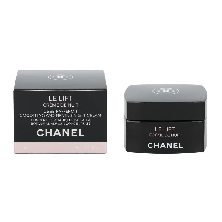 Chanel - Le Lift Crème De Nuit - Lisse-Raffermit - Smoothing And Firming Night Cream - Concentré Botanique D'Alfalfa - Botanical Alfalfa Concentrate