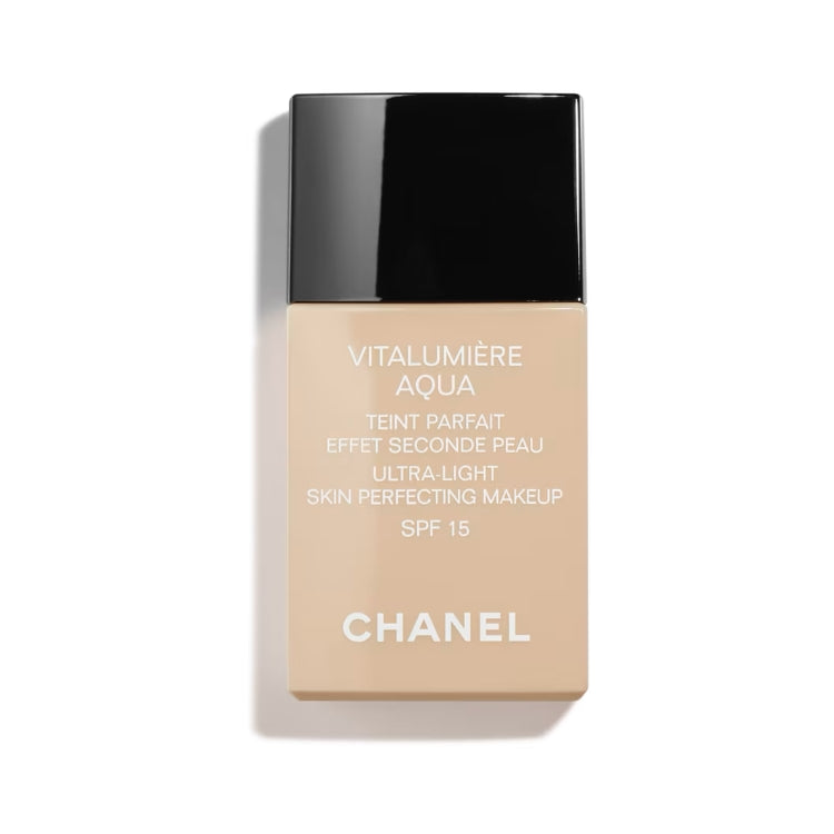 Chanel - Vitalumière Aqua - Teint Parfait Effet Seconde Peau - Ultra-Light Skin Perfecting Makeup - SPF 15