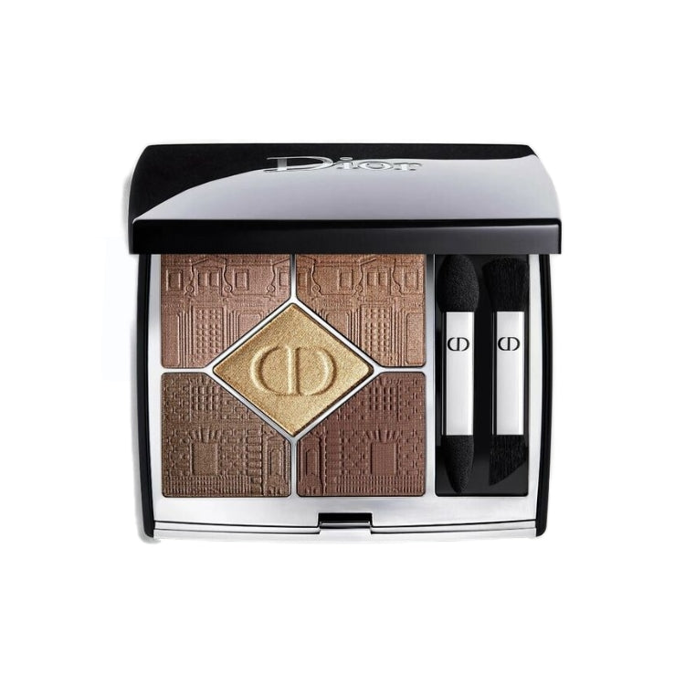 Christian Dior - 5 Couleurs Couture - The Atelier Of Dreams - Dressing De Fards À Paupières Haute Couleur Poudre Crémeuse Longue Tenue - High-Colour Eyeshadow Wardrobe Long-Wear Creamy Powder Palette