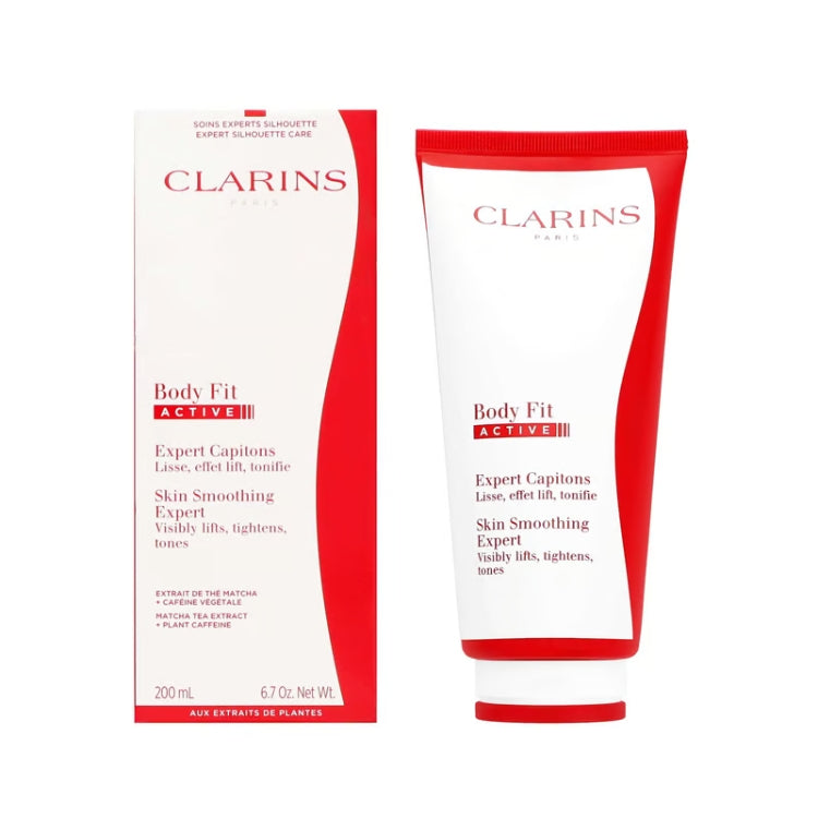 Clarins - Body Fit Active - Expert Capitons - Lisse Effet Lift Tonifie - Skin Smoothing Expert - Visibly Lifts Tightens Tones