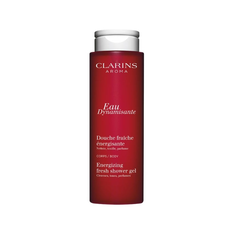 Clarins - Eau Dynamisante - Douche Fraîche Énergisante - Nettoie Tonifie Parfume - Energizing Fresh Shower Gel - Cleanses Tones Perfumes