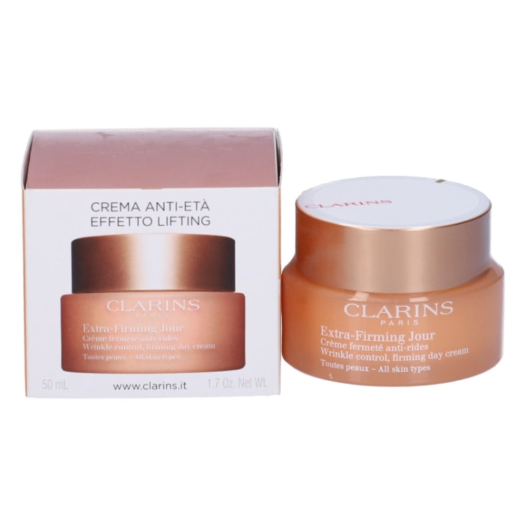 Clarins - Extra-Firming Jour - Crème Fermeté Anti-Rides - Wrinkle Control Firming Day Cream - Toutes Peaux - All Skin Types