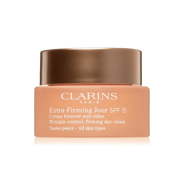 Clarins - Extra-Firming Jour - Crème Fermeté Anti-Rides - Wrinkle Control, Firming Day Cream - Toutes Peaux - All Skin Types - SPF 15