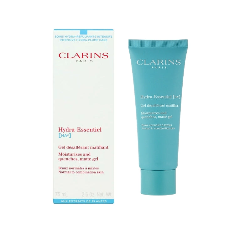 Clarins - Hydra-Essentiel [HA²] - Gel Désaltérant Matifiant - Moisturizes And Quenches Matte Gel - Peaux Normales À Mixtes - Normal To Combination Skin