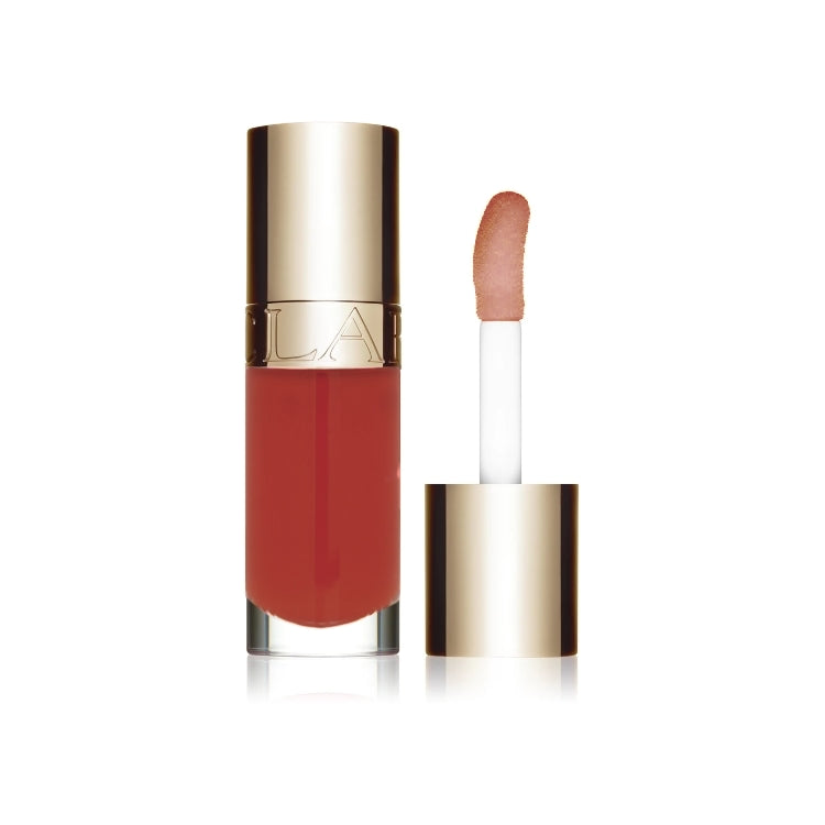 Clarins - Lip Comfort Oil - Huile Lèvres À L'Huile De Rose Musquée - Lip Oil With Sweetbriar Rose Oil