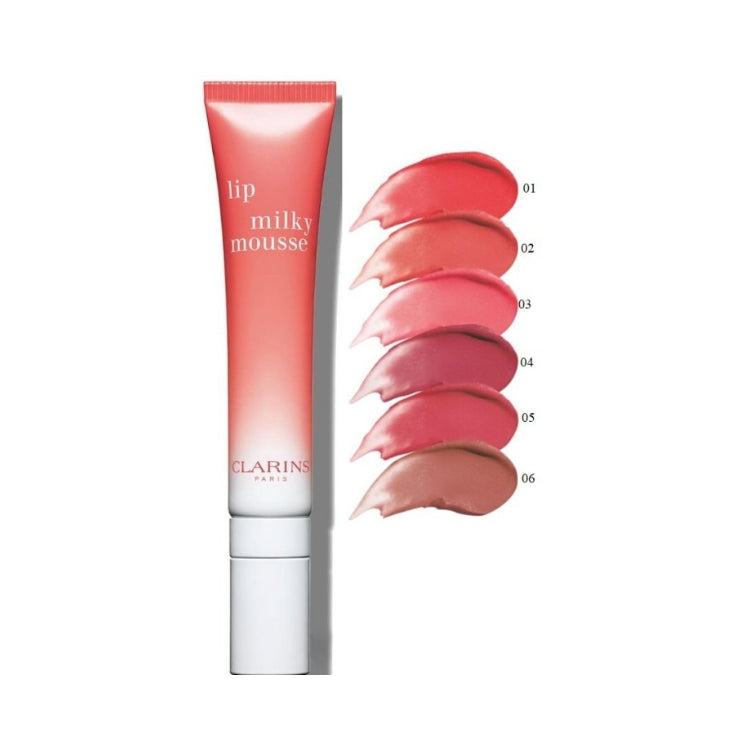 Clarins - Lip Milky Mousse - Crème Fouetée Levres Couleur & Hydratation - Lip Whipped Cream Colour & Hydration