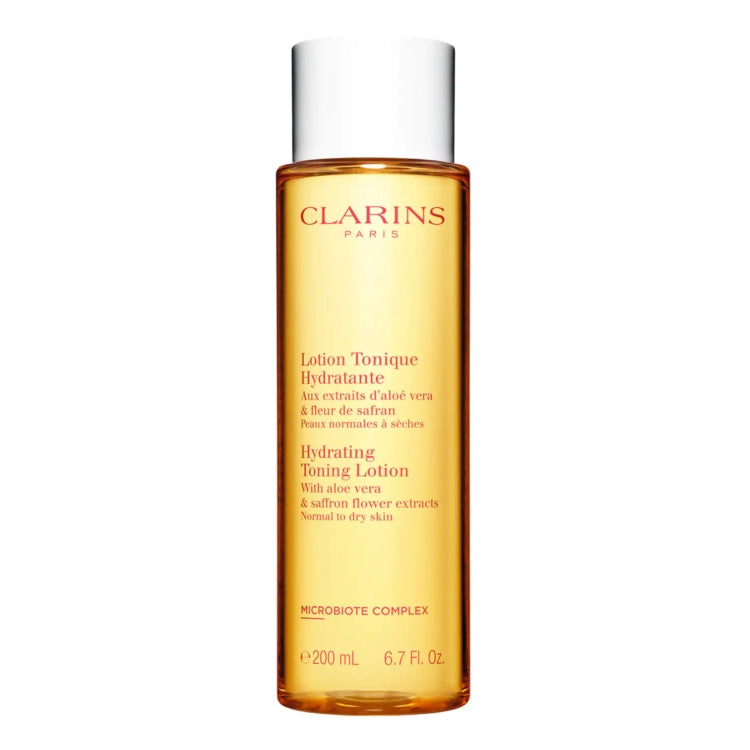 Clarins - Lotion Tonique Hydratante - Aux Extraits D'Aloé Vera & Fleur De Safran - Peaux Normales À Sèches