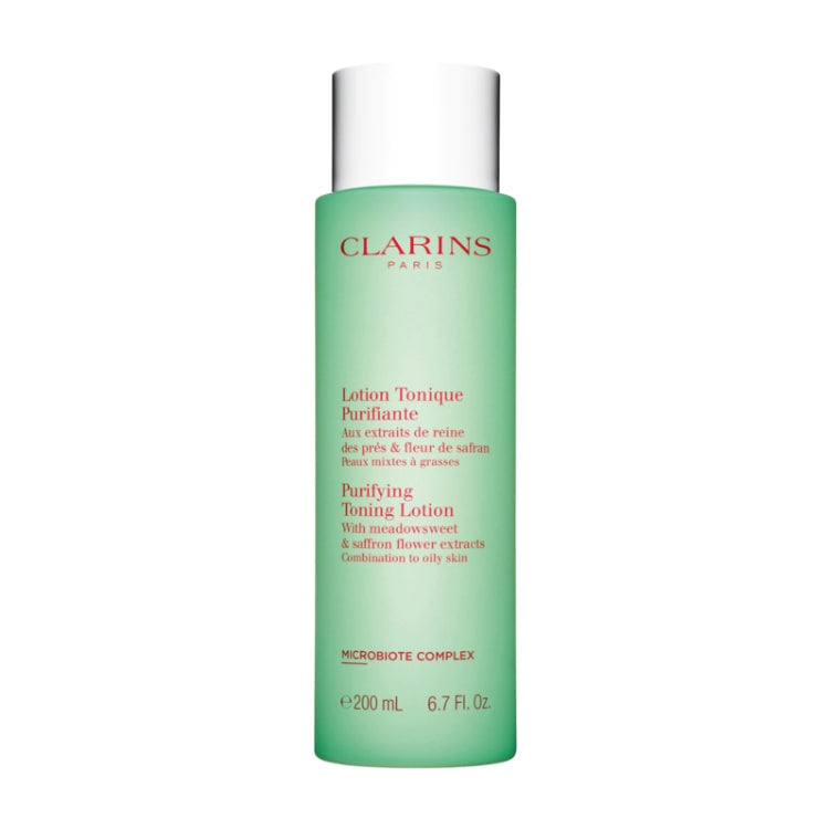Clarins - Lotion Tonique Purifiante - Aux Extraits De Reine Des Prés & Fleur De Safran - Peaux Mixtes À Grasses