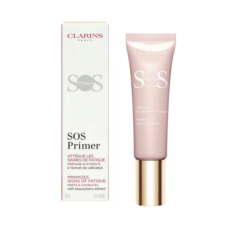 Clarins - SOS Primer - Atténue Les Signes De Fatigue Prépare & Hydrate - Minimizes Signs Of Fatigue Preps & Hydrates