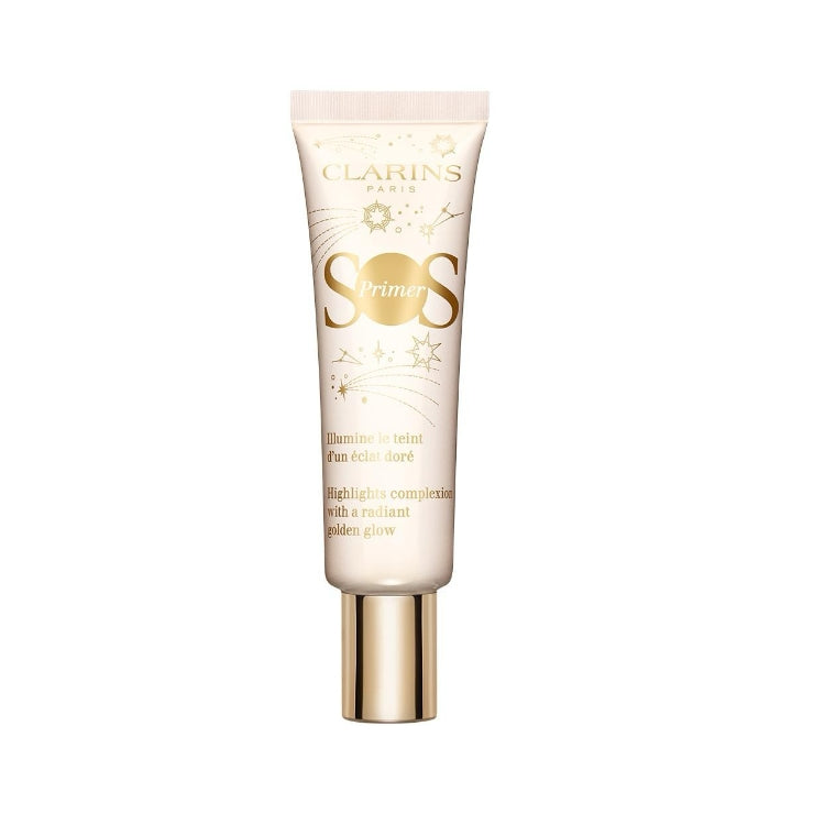 Clarins - SOS Primer - Illumine Le Teint D'Éclat Doré Prepare & Hydrate - Highlights Complexion With A Radiant Golden Glow Preps & Hydrates