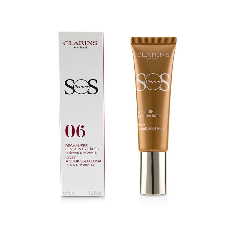 Clarins - SOS Primer - Réchauffe Les Teints Hâlés - Prépare & Hydrate - Gives A Sunkissed Look - Preps & Hydrates
