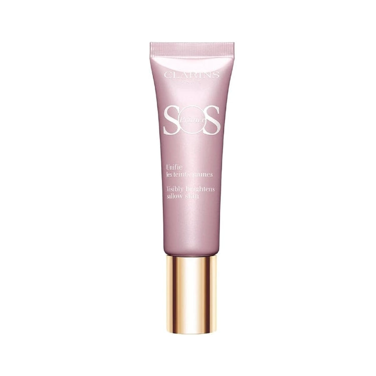 Clarins - SOS Primer - Unifie Les Teints Jaunes Prépare & Hydrate - Visibly Brightens Sallow Skin Preps & Moisturizes