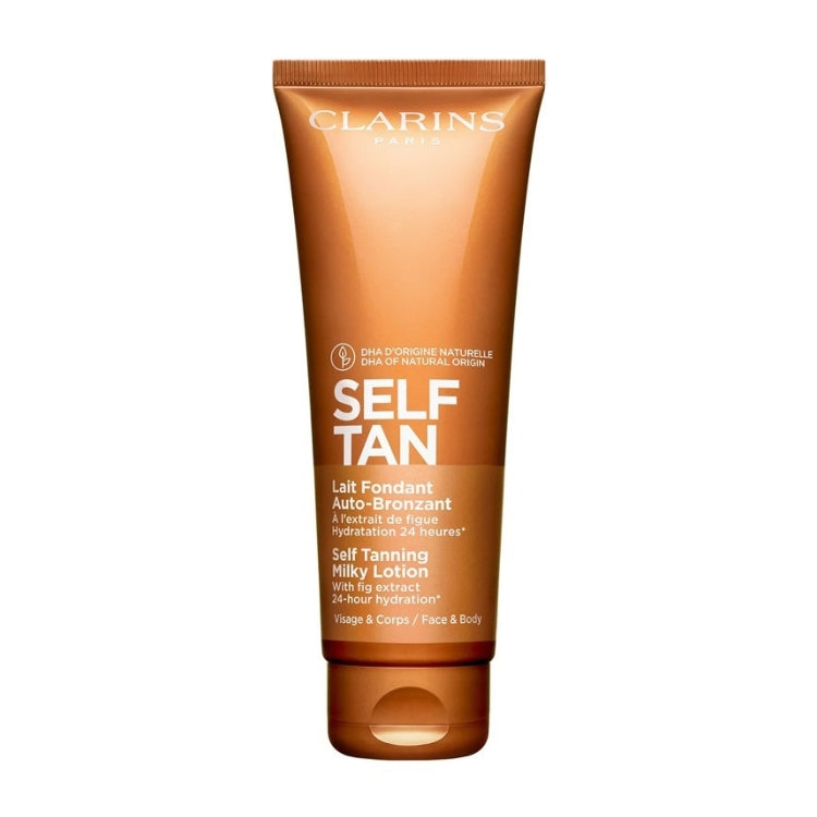 Clarins - Self Tan - Lait Fondant Auto-Bronzant À L'Extrait De Figue Hydration 24 Heures* - Self Tanning Milky Lotion With Fig Extract 24-Hour Hydration* - Visage & Corps - Face & Body