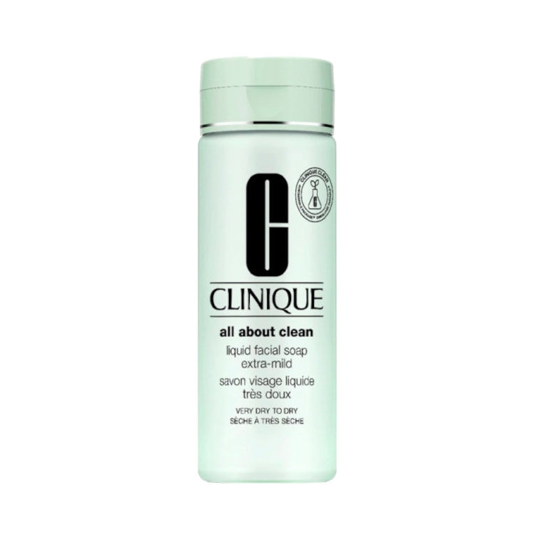 Clinique - All About Clean - Liquid Facial Soap Extra-Mild - Savon Visage Liquide Très Doux - Very Dry To Dry - Sèche À Très Sèche