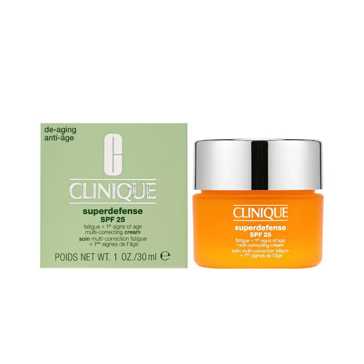 Clinique - Superdefense - Fatigue + 1st Signs Of Age Multi-Correcting Cream Soin Multi-Corretion Fatigue + 1ers Signes De L'Âge - SPF 25