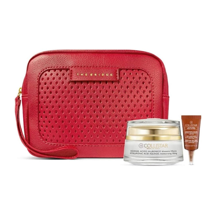 Collistar - Aquagel Acido Ialuronico - Idratante Liftante - Hyaluronic Acid Aquagel - Moisturizing Lifting + Attivi Puri - Pure Actives - Contorno Occhi Acido Ialuronico + Peptidi - Eye Contour Hyaluronic Acid + Peptides - Cofanetto donna