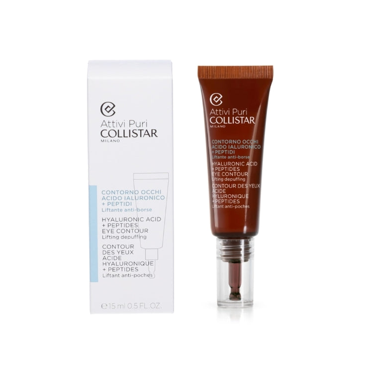 Collistar - Attivi Puri - Contorno Occhi Acido Ialuronico + Peptidi - Hyaluronic Acid + Peptides Eye Contour - Contour Des Yeux Acide Hyaluronique + Peptides