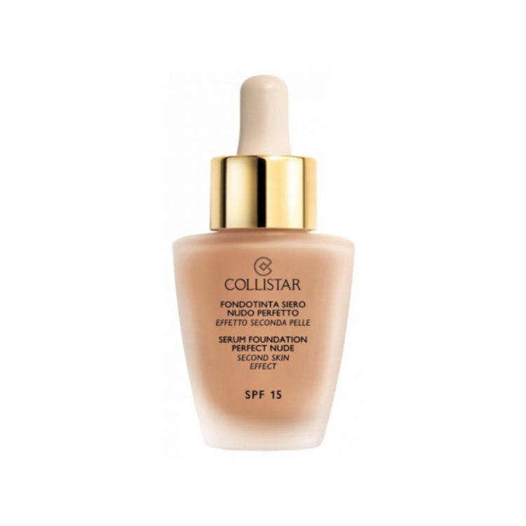 Collistar - Fondotinta Siero Nudo Perfetto - Effetto Seconda Pelle - Serum Foundation Perfect Nude - Second Skin Effect - SPF 15