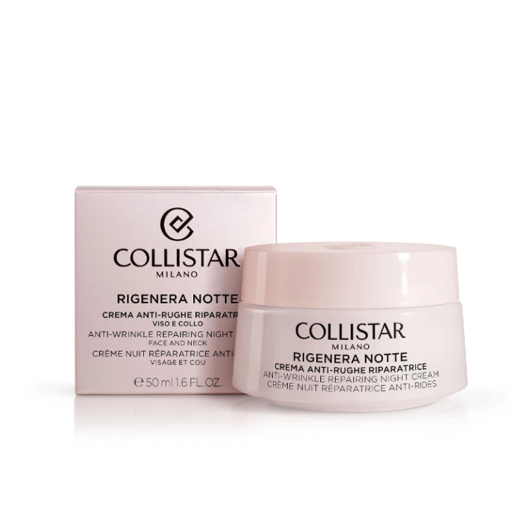 Collistar - Rigenera Notte - Crema Anti-Rughe Riparatrice - Anti-Wrinkle Repairing Night Cream - Crème Nuit Rèparatrice Anti-Rides