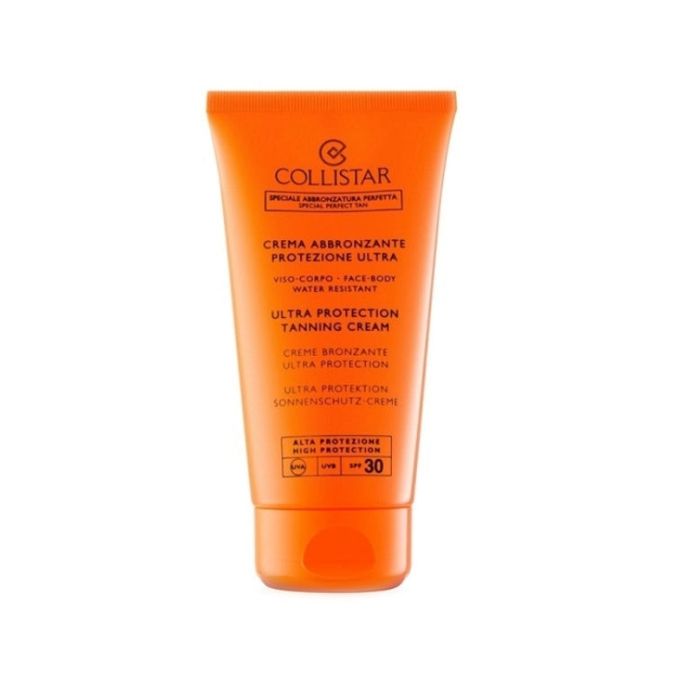 Collistar - Speciale Abbronzatura Perfetta - Special Perfect Tan - Crema Abbronzante Protezione Ultra - Viso-Corpo - Face-Body - Water Resistant - Ultra Protection Tanning Cream - SPF 30