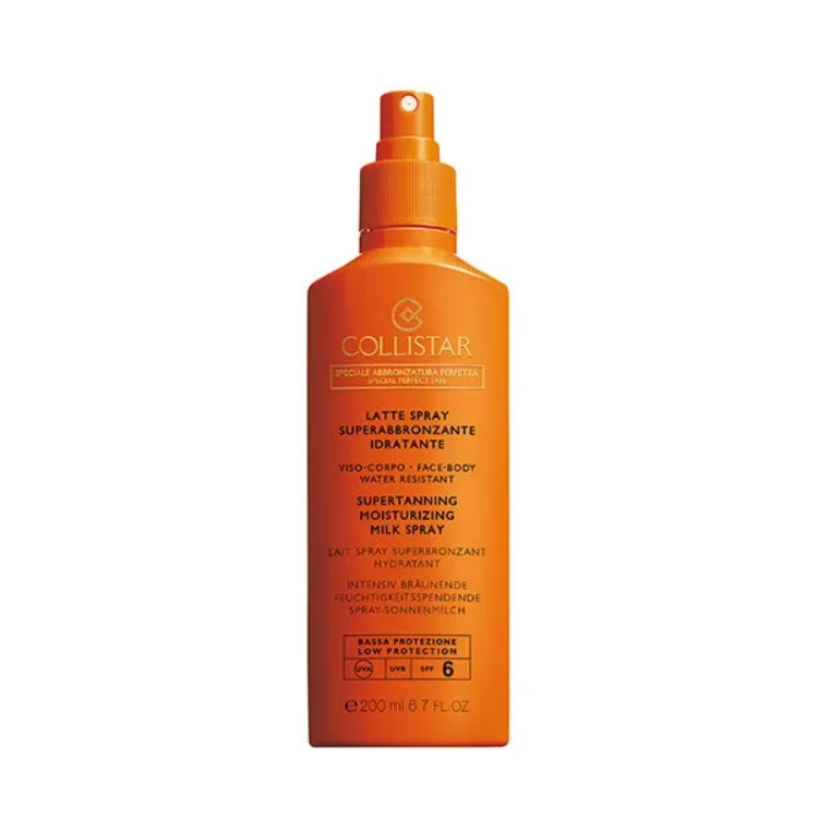 Collistar - Speciale Abbronzatura Perfetta - Special Perfect Tan - Latte Spray Superabbronzante Idratante - Viso-Corpo - Face-Body - Water Resistant - Supertanning Moisturizing Milk Spray