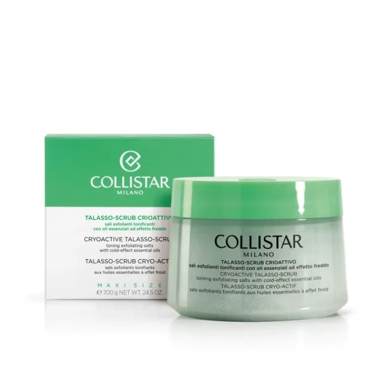 Collistar - Speciale Corpo Perfetto - Special Perfect Body - Talasso-Scrub Crioattivo - Sali Esfolianti Tonificanti Con Oli essenziali Ad Effetto Freddo - Cryoactive Talacco-Scrub - Toning Exfoliating Salts With Cold-Effect Essential Oils - Maxi Size