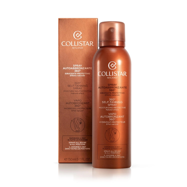 Collistar - Spray Autoabbronzante 360° - Idratante-Protettivo Effetto Naturale - 360° Self-Tanning Spray Moisturizing-Protective Natural Effect - Vapo Autobronzant 360° Hydratant-Protecteur Effet Naturel