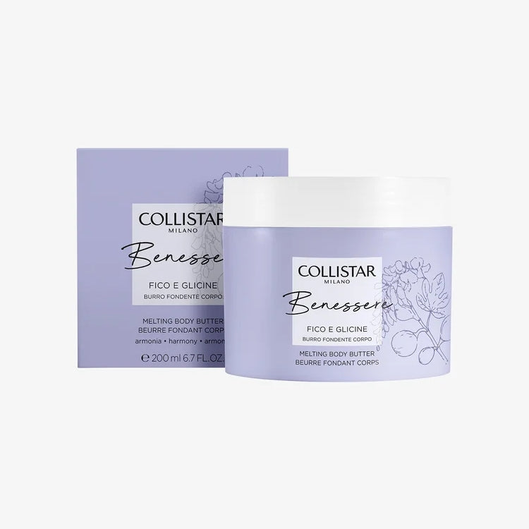 Collistar - Benessere - Fico & Glicine - Burro Fondente Corpo - Melting Body Butter - Beurre Fondant Corps