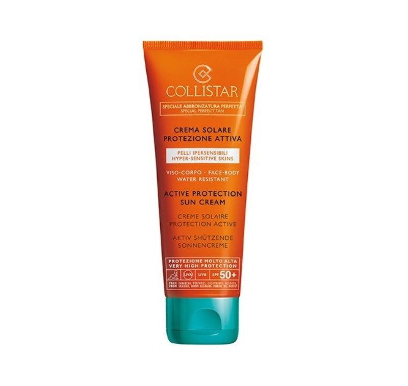 Collistar - Speciale Abbronzatura Perfetta - Special Perfect Tan - Crema Solare Protezione Attiva - Viso-Corpo - Face-Body - Water Resistant - Active Protection Sun Cream - Creme Solaire Protection Active - SPF 50