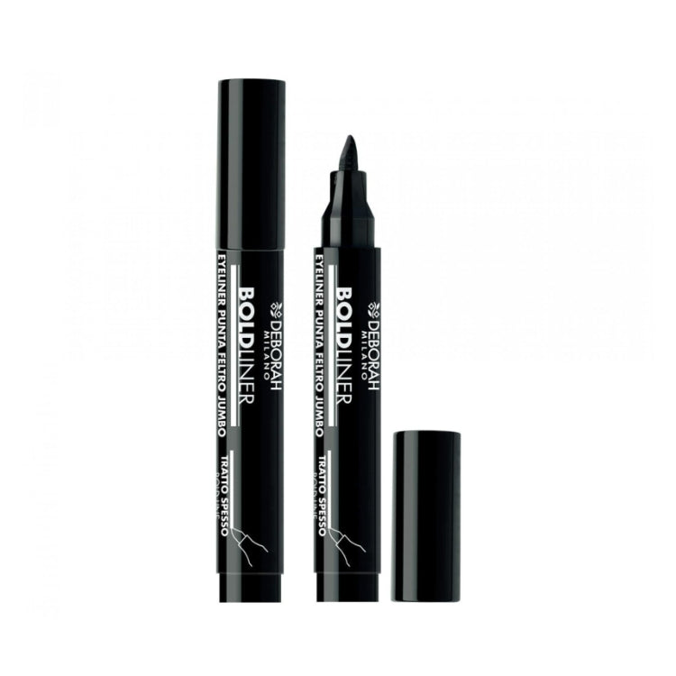 Deborah - Boldliner - Eyeliner Punta Feltro Jumbo - Jumbo Felt Tip Eyeliner