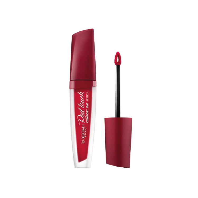 Deborah - Red Touch - Comfort Mat Lipstick - No Transfer - Long Lasting Ultra Comfort - Mat - Rossetto Liquido