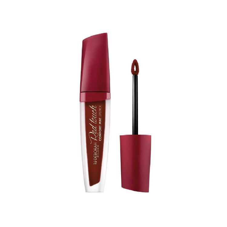 Deborah - Red Touch - Comfort Mat Lipstick - No Transfer - Long Lasting Ultra Comfort - Mat - Rossetto Liquido