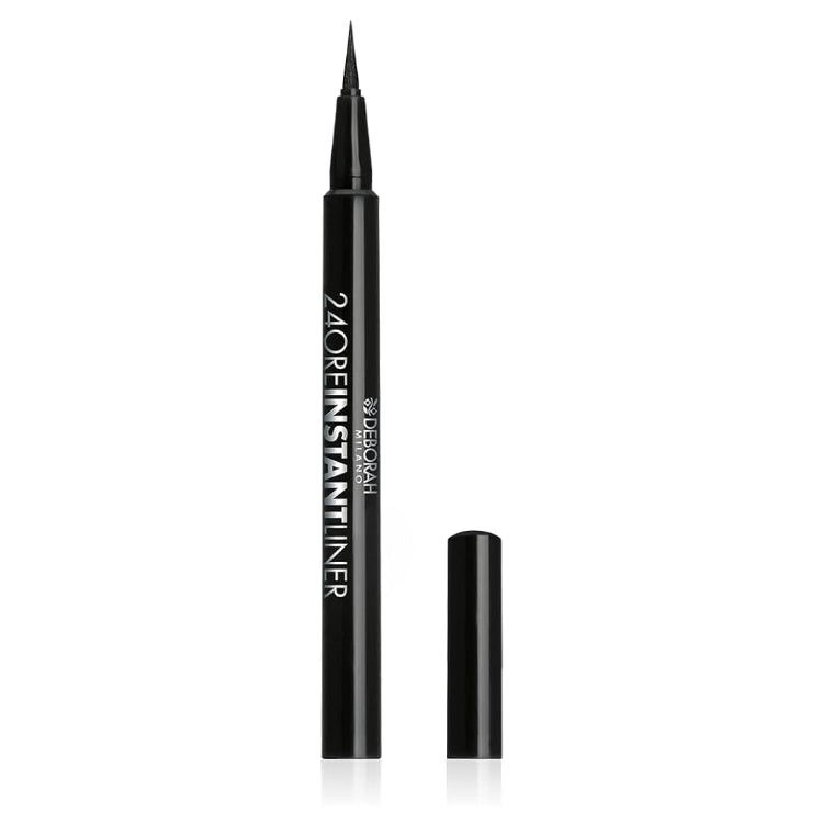 Deborah - 24 Ore Instant Liner - Eyeliner In Penna Con Punta Pennello - Colore Pieno - Brush Tip Eyeliner Pen - Full Color - Eyeliner Stylo Pointe Pinceau - Couleur Intense