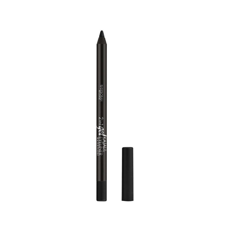 Deborah - 2 In 1 Gel - Kajal & Eyeliner - Waterproof - Matita Occhi Gel Tenuta Estrema