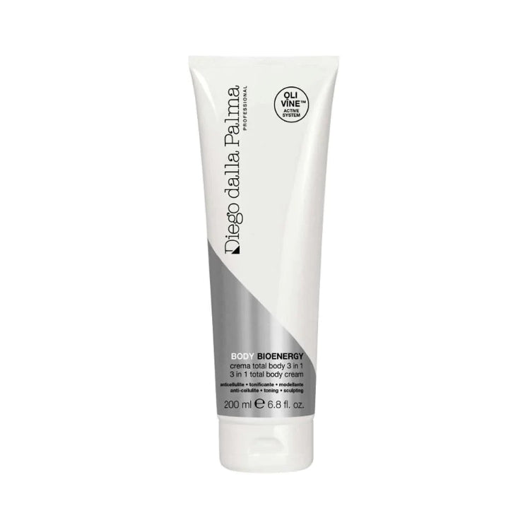 Diego dalla Palma - Body Bioenergy  - Crema Total Body 3 In 1 - 3 In 1 Total Body Cream - Anticellulite Tonificante Modellante - Anticellulite Toning Sculpting